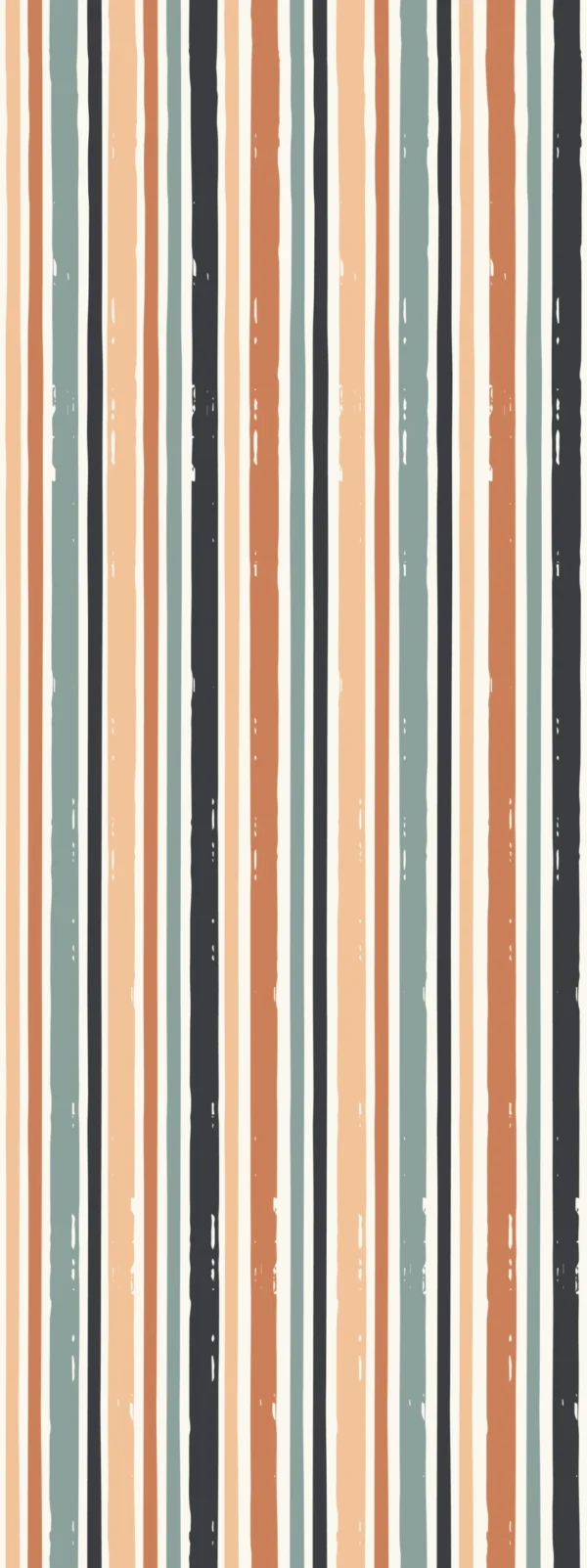 Stripey Summer Vertical Black
