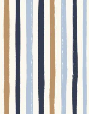 Rough Stripe Multi Bronze Blue