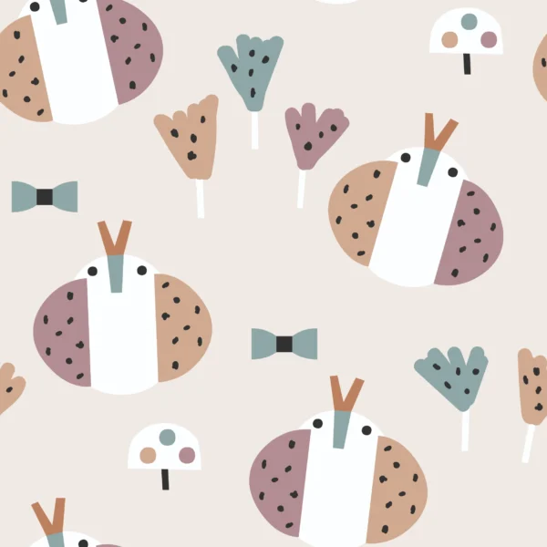 Cute Butterflies Light Pink