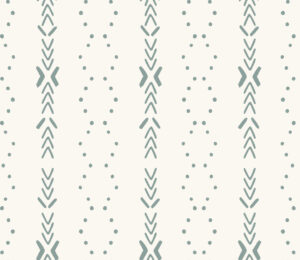 Ziggy Dotty Cream Green