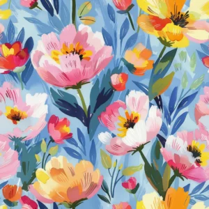 Blooming Flowers Sky