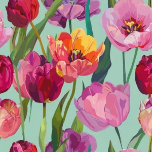 Blooming Flowers Tulip