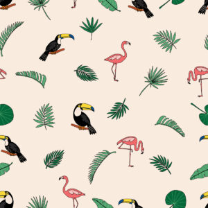 Toucan in Antique White