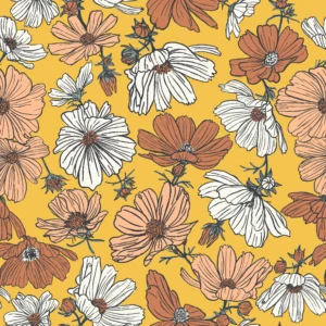 Summertime Floral Multi Yellow