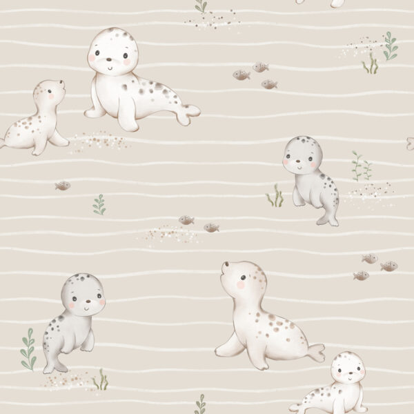 Seals Ecru Waves