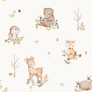 Forest Friends Offwhite