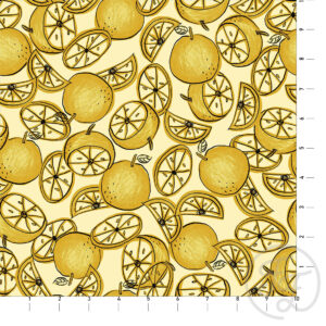 Juicy Oranges in Yellow