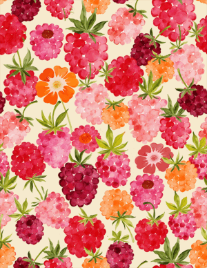 Raspberry Seamless - Jersey 230 gsm - Per Half Meter