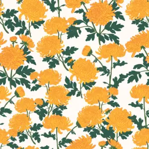 Golden Chrysonthemums