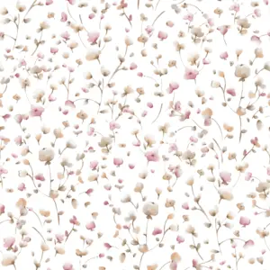 Floral Merete Nude White