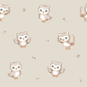 Little Owl Ecru