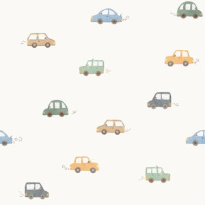 Little Autos Forest Offwhite