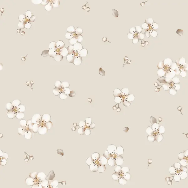 Floral Hilde Ecru